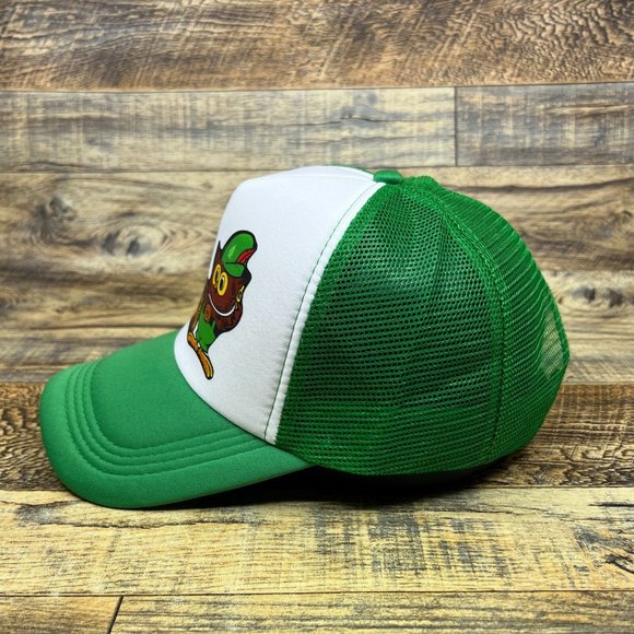 Woodsy Owl Mens Trucker Hat Green Snapback 70s Old Advertisement Don't Pollute - Picture 4 of 8
